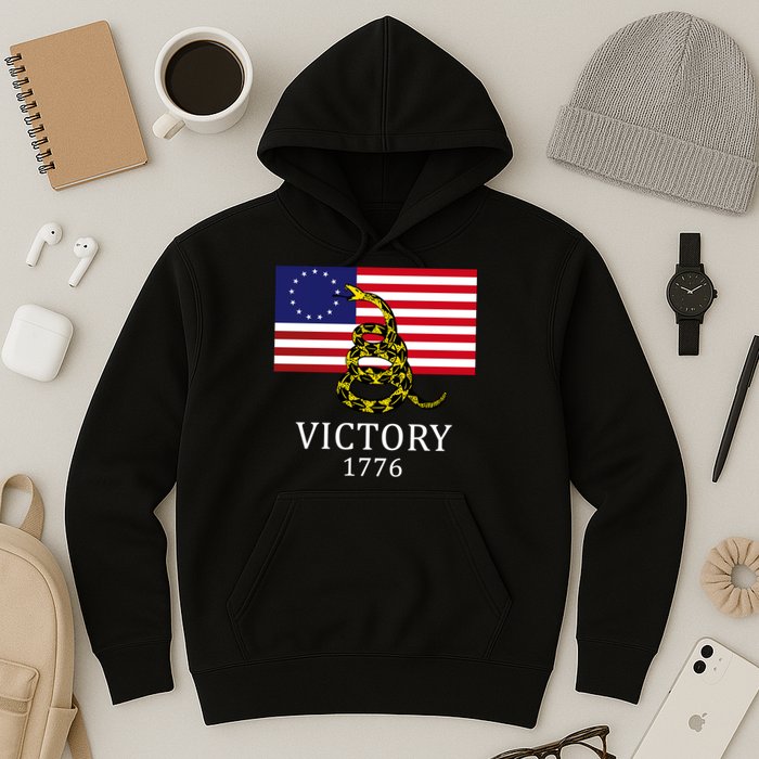 Betsy Ross Flag Don't Tread On Me 13 Colonies Hoodie