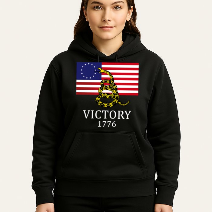 Betsy Ross Flag Don't Tread On Me 13 Colonies Hoodie