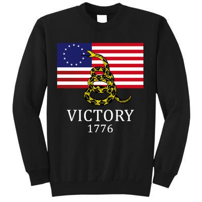 Betsy Ross Flag Don't Tread On Me 13 Colonies Sweatshirt