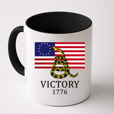 Betsy Ross Flag Don't Tread On Me 13 Colonies Mug