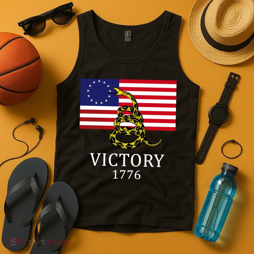 Betsy Ross Flag Don't Tread On Me 13 Colonies Tank Top