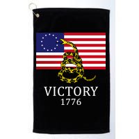 Betsy Ross Flag Don't Tread On Me 13 Colonies Golf Towel
