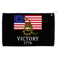 Betsy Ross Flag Don't Tread On Me 13 Colonies Grommeted Golf Towel