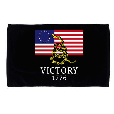 Betsy Ross Flag Don't Tread On Me 13 Colonies Microfiber Hand Towel