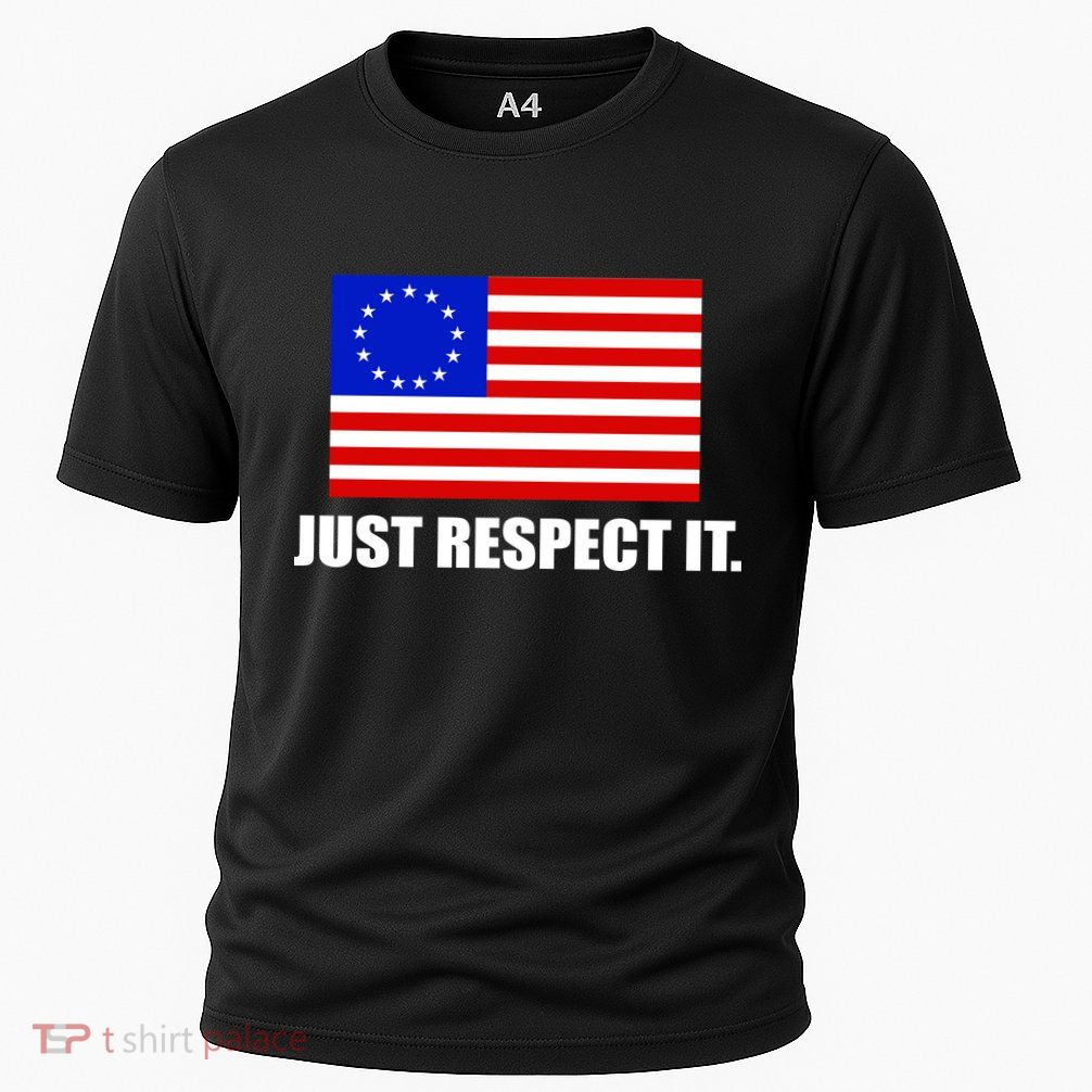 Betsy Ross Flag Just Respect It Performance Shirt