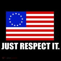 Betsy Ross Flag Just Respect It Cooling Performance Long Sleeve Crew