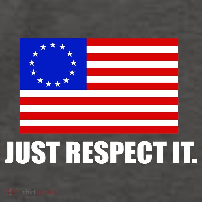 Betsy Ross Flag Just Respect It Vector Backpack
