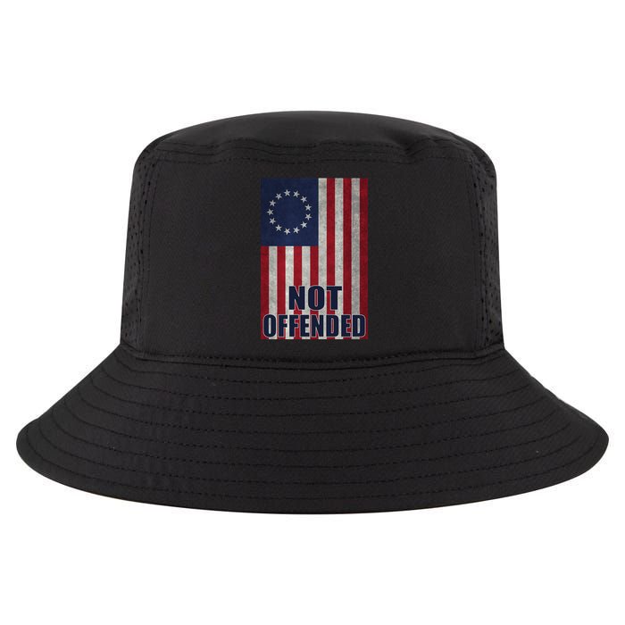 Betsy Ross Flag Not Offended 13 Stars For Protesters Cool Comfort Performance Bucket Hat