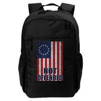 Betsy Ross Flag Not Offended 13 Stars For Protesters Backpack