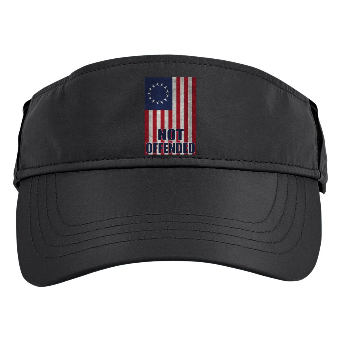 Betsy Ross Flag Not Offended 13 Stars For Protesters Adult Drive Performance Visor