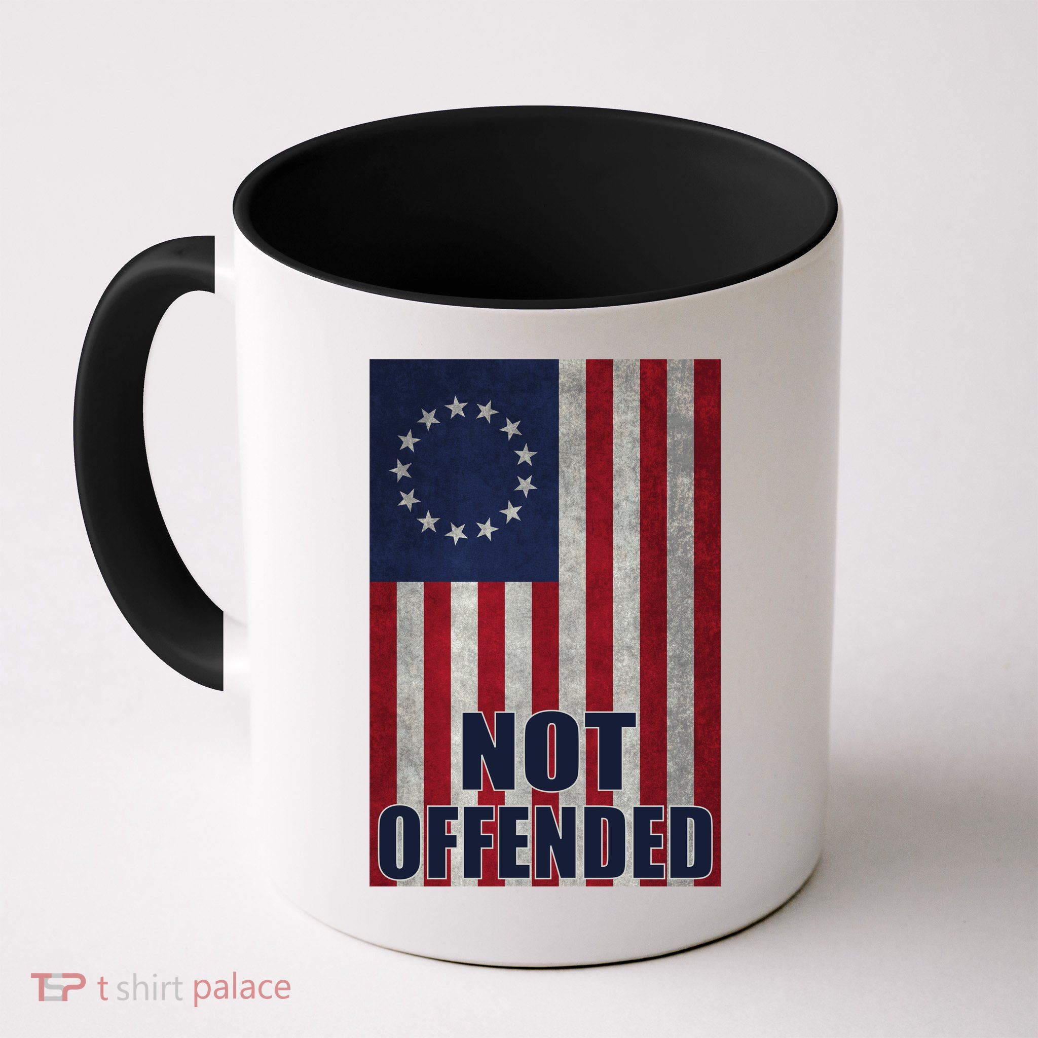 Betsy Ross Flag Not Offended 13 Stars For Protesters Mug