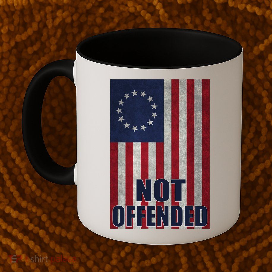 Betsy Ross Flag Not Offended 13 Stars For Protesters Mug