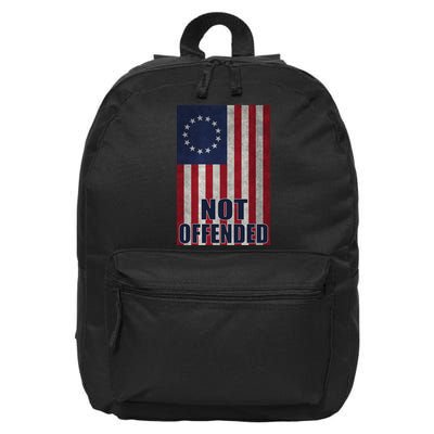Betsy Ross Flag Not Offended 13 Stars For Protesters 16 in Basic Backpack