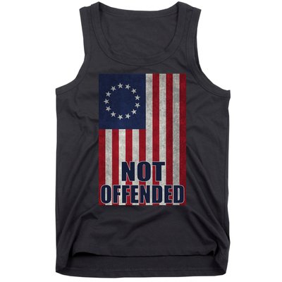 Betsy Ross Flag Not Offended 13 Stars For Protesters Tank Top