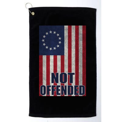 Betsy Ross Flag Not Offended 13 Stars For Protesters Golf Towel