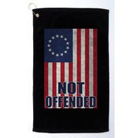 Betsy Ross Flag Not Offended 13 Stars For Protesters Golf Towel