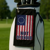 Betsy Ross Flag Not Offended 13 Stars For Protesters Golf Towel
