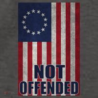 Betsy Ross Flag Not Offended 13 Stars For Protesters Vector Backpack