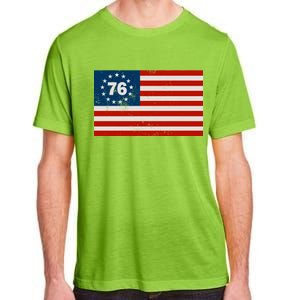 Betsy Ross Flag United States of America 1776 Adult ChromaSoft Performance T-Shirt