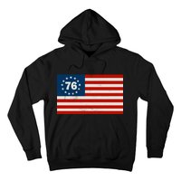 Betsy Ross Flag United States of America 1776 Hoodie