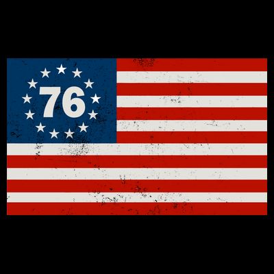 Betsy Ross Flag United States of America 1776 T-Shirt