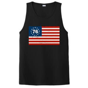 Betsy Ross Flag United States of America 1776 PosiCharge Competitor Tank