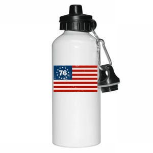 Betsy Ross Flag United States of America 1776 Aluminum Water Bottle