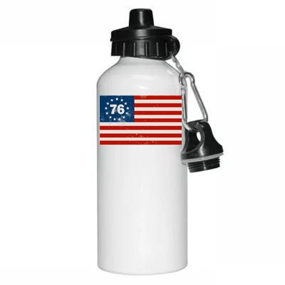 Betsy Ross Flag United States of America 1776 Aluminum Water Bottle