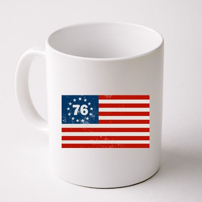 Betsy Ross Flag United States of America 1776 Coffee Mug