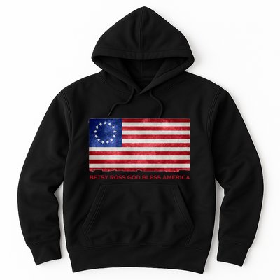 Betsy Ross God Bless America Hoodie