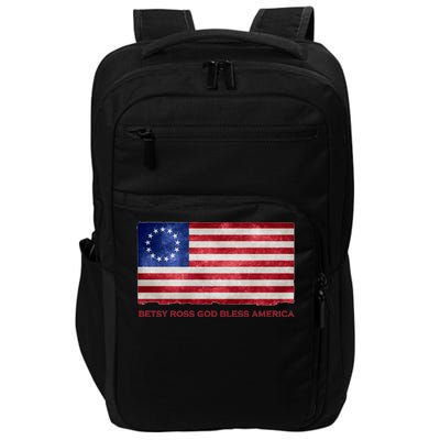 Betsy Ross God Bless America Impact Tech Backpack