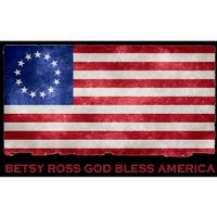 Betsy Ross God Bless America Bumper Sticker