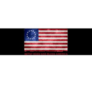 Betsy Ross God Bless America Bumper Sticker