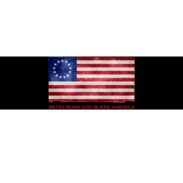 Betsy Ross God Bless America Bumper Sticker