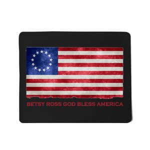 Betsy Ross God Bless America Mousepad