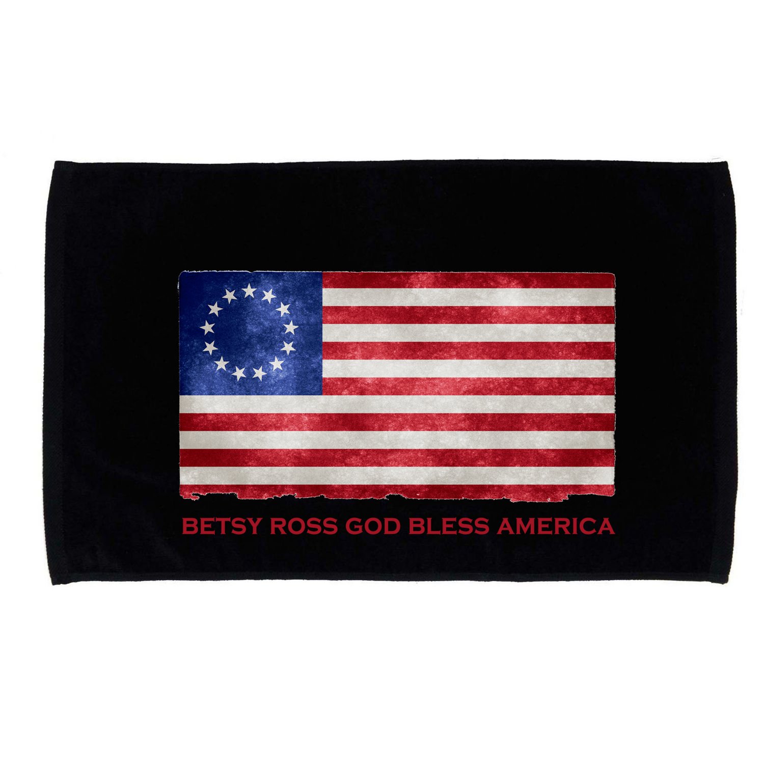 Betsy Ross God Bless America Microfiber Hand Towel