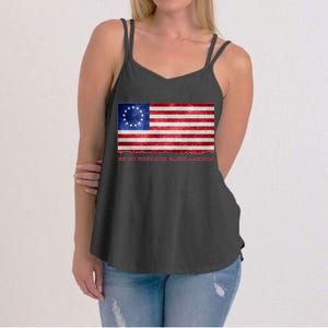 Betsy Ross God Bless America Women's Strappy Tank