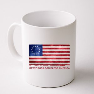 Betsy Ross God Bless America Coffee Mug