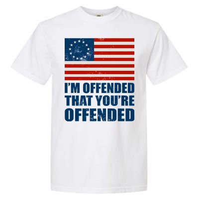 Betsy Ross I'm Offended That You're Offended Garment-Dyed Heavyweight T-Shirt