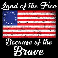 Betsy Ross Land Of The Free Because Of The Brave Wool Snapback Cap
