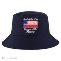 Betsy Ross Land Of The Free Because Of The Brave Cool Comfort Performance Bucket Hat
