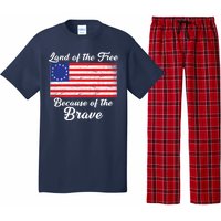 Betsy Ross Land Of The Free Because Of The Brave Pajama Set