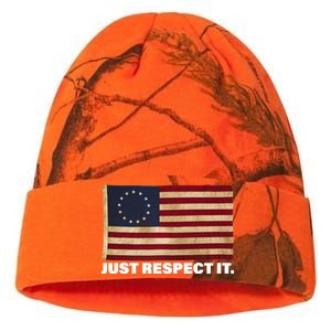 Betsy Ross Original Colonies Just Respect It Kati Licensed 12" Camo Beanie