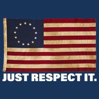 Betsy Ross Original Colonies Just Respect It 16 in Basic Backpack