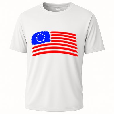 Betsy Ross Original Painted Flag Performance Shirt