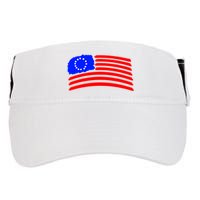 Betsy Ross Original Painted Flag Adult Drive Performance Visor