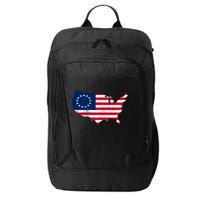 Betsy Ross USA Flag Revolutionary War City Backpack