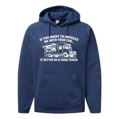 Better Be A Food Truck Performance Fleece Hoodie