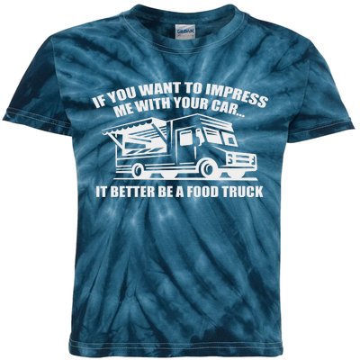 Better Be A Food Truck Kids Tie-Dye T-Shirt