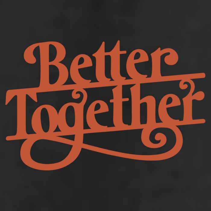 Better Together 7 Panel Mesh Trucker Snapback Hat